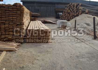 Заготовка обрезной доски 20х100 и 20х150