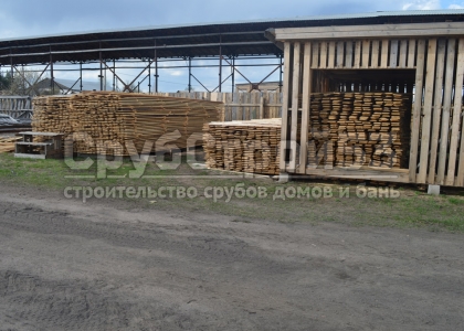 Заготовка обрезной доски 20х100 и 20х150