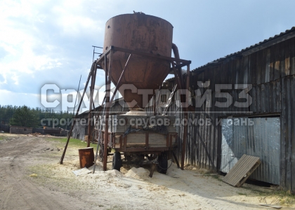 Территория пилорамы